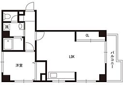 イーハトーヴ・ムトー 6階2LDKの間取り
