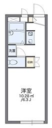 レオパレスファーレ 1Kの間取図画像