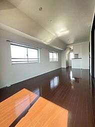 レジディア月島III 12階1LDKのリビング/ダイニング