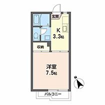 アビタシオン北山 205 ｜ 宮城県仙台市青葉区北山３丁目8-20（賃貸アパート1K・2階・25.00㎡） その2