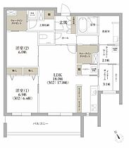 Ｐｒｉｍｅ　Ｓｔａｇｅ　VII 00202 ｜ 埼玉県春日部市中央２丁目14-2（賃貸マンション2SLDK・2階・93.37㎡） その2