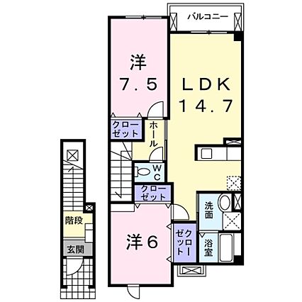 オレンジハウス_間取り_0