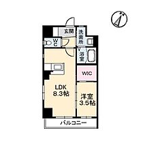 メゾン呉駅前 A0501 ｜ 広島県呉市西中央１丁目6-7（賃貸マンション1LDK・5階・36.01㎡） その2