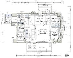 ラ・ヴァンス藤沢善行 3LDKの間取図画像
