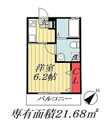 カニス本八幡 3階/-