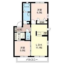 リーベンハイム　II 00101 ｜ 埼玉県所沢市大字牛沼382-1（賃貸アパート2LDK・1階・54.04㎡） その2