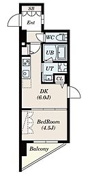S-RESIDENCE瑞江 2LDKの間取図画像