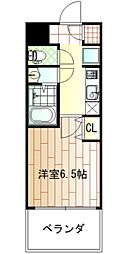 オリエンテム宿院南 1Kの間取図画像