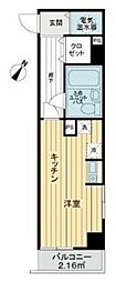 ライオンズマンション大塚第2 ワンルームの間取図画像