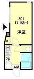 グレース練馬桜台 1Kの間取図画像
