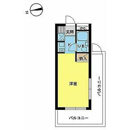 スカイコート生田_間取り_0