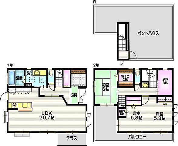 ホームズ 原宿1丁目ヘーベルハウス 2sldk 賃料12 5万円 119 19 賃貸一戸建て住宅情報