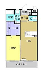 (仮称)恒久南Tマンション 1LDKの間取図画像