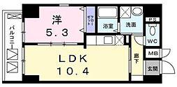 ポルカ・エラン 1LDKの間取図画像