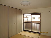 南向きバルコニー。