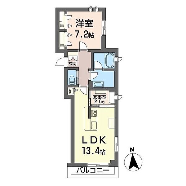 ピッコロカーサ　アマティ 00201｜東京都目黒区鷹番３丁目(賃貸マンション2LDK・2階・53.72㎡)の写真 その2