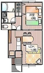 Excellence 1LDKの間取図画像