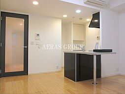 シティハウス東京新橋 7階1LDKのリビング/ダイニング