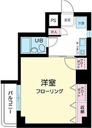 ガーラ飛鳥山公園 1Kの間取図画像