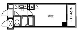 アクタス博多 1Kの間取図画像