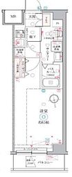 クレヴィスタ戸田 1Kの間取図画像