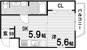 エスペランサ  ｜ 兵庫県神戸市長田区戸崎通３丁目（賃貸アパート1DK・2階・30.36㎡） その2