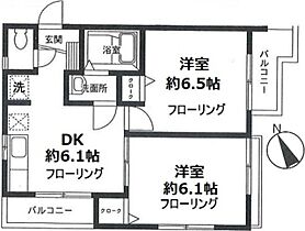 神奈川県横浜市泉区和泉中央北１丁目33-17（賃貸アパート2DK・2階・40.46㎡） その2