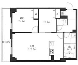 間取図画像 1SLDK