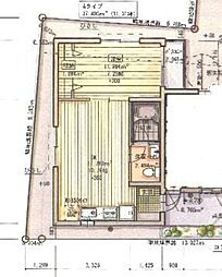 ロータス新井 1LDKの間取図画像