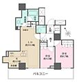 ザ・パークハウス三田ガーデンレジデンス&タワータワー棟22階48.0万円