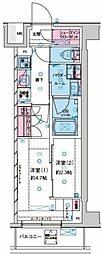 ＧＥＮＯＶＩＡ西新井 6階2Kの間取り