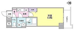 ルミエール門前仲町 1Kの間取図画像