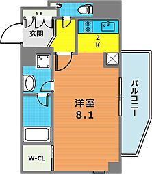 ベルフェリーク新神戸 5階