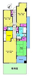 ミサワホームズ永山 3LDKの間取図画像