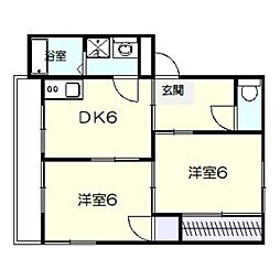 フェリオ大美野 2階