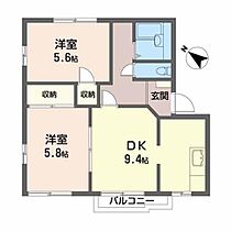 ファミールＫＮ 201 ｜ 宮城県仙台市太白区八木山東２丁目16-31（賃貸アパート2DK・2階・46.50㎡） その2