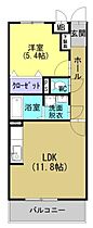 アベニール荒田 102 ｜ 鹿児島県鹿児島市荒田２丁目（賃貸マンション1LDK・1階・42.75㎡） その2