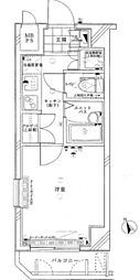ルーブル鷺宮 1Kの間取図画像