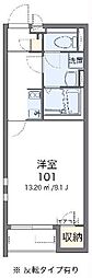CLEINOHighBridge2 1Kの間取図画像