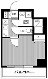 HY's両国 1Kの間取図画像