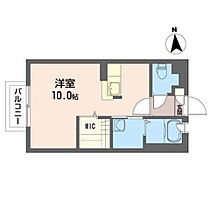 レグルス 203 ｜ 秋田県秋田市広面字釣瓶町100-35（賃貸アパート1R・2階・28.00㎡） その2