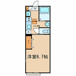 モード・クレイン練馬 1Kの間取図画像