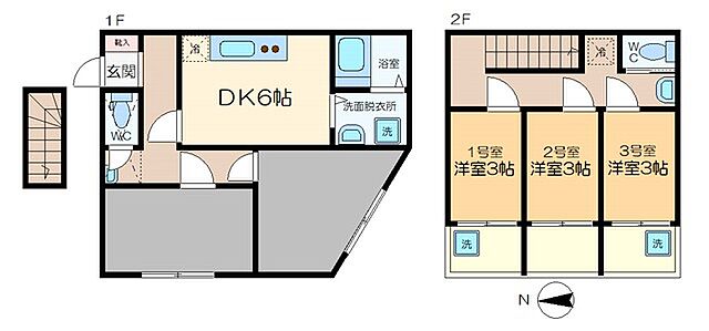 ホームズ でお部屋探し 河本様シェアハウス 2階 ワンルーム 賃料4 5万円 4 6 賃貸寮 下宿住宅情報 物件番号 取扱い不動産会社 アイレントホーム株式会社 金町店