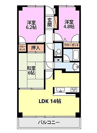 サーパス和合_間取り_0