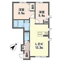 デルフィ　I 00101 ｜ 埼玉県久喜市本町５丁目10-36（賃貸アパート2LDK・1階・52.75㎡） その2