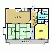 サンリッチ藤 102 ｜ 鹿児島県鹿児島市伊敷台６丁目（賃貸マンション3LDK・1階・76.00㎡） その2