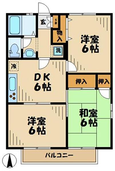 画像2:間取図