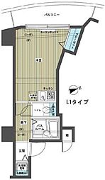 フェニックス笹塚弐番館 ワンルームの間取図画像