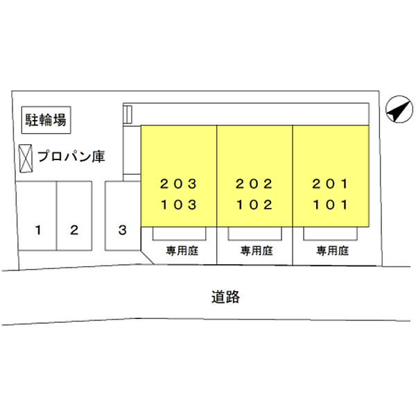 京都府京都市伏見区石田大山町(賃貸アパート2DK・1階・40.29㎡)の写真 その21