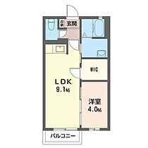 サンセール藤美Ａ 00101 ｜ 群馬県桐生市広沢町６丁目415-8（賃貸アパート1LDK・1階・34.02㎡） その2